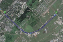 С мая на автодороге №1 ожидаются пробки